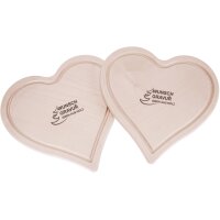 Heart cutting board made of maple - 24 x 24 x 1.5 cm -...