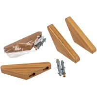 Kleiderhaken aus Eiche geölt - Holzhaken Holz Haken...