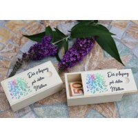Wooden box perfect for money gifts printed with "The...