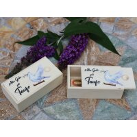 Wooden box perfect for money gifts printed with...