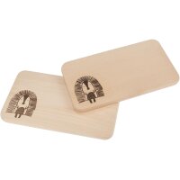 Schneidebrett FSC® Erle 22,5 x 12,5 x 1,2 cm -...