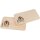 Cutting board FSC® alder 22.5 x 12.5 x 1.2 cm - childrens motif lion