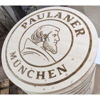 Round Tabletop – Spruce Wood Ø 80 cm ×...