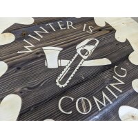 Runde Tischplatte aus Fichte – Ø 80 cm × 2,8 cm | Massivholz mit Gravur