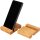 Smartphone- und Tablet-Halter aus geöltem Erlenholz | 13mm Nut