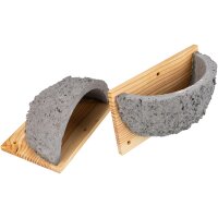 Rauchschwalben Nest aus Holzbeton & Lärche...