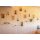Wooden wall pictures for children with colorful animal motifs