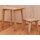Childrens stool made of solid oiled ash - wooden stool 27 x 27 x 27 cm