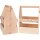 Wooden beer carrier made of FSC® alder with colorful print: "Papas handbag"