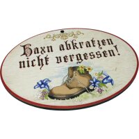 Türschilder Antik - Birkensperrholz (Deutsch) - 18...