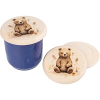 Holz Glasabdeckung aus FSC® Buche für Kinder mit...