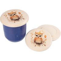 Holz Glasabdeckung aus FSC® Buche für Kinder mit...