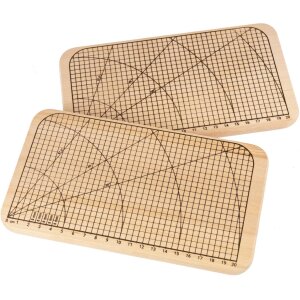 Cutting board FSC® alder 22.5 x 12.5 x 1.2 cm - High-precision cutting board