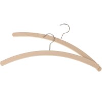 Schlichter FSC® Buchenholz Kleiderbügel - 42 x...