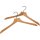 Elegant oiled oak clothes hanger - 41 x 23 x 1.2 cm