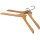 Elegant oiled oak clothes hanger - 41 x 23 x 1.2 cm