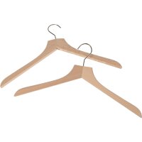 Moderner Kleiderbügel aus FSC® Buche - 41 x 23 x...