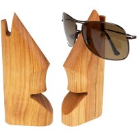Brillenhalter aus geöltem Kirschholz –...