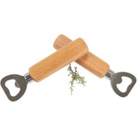 Flaschenöffner / Kapselheber mit Edelstahl Klinge -...