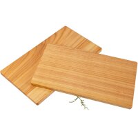 Holz Schneidebrett aus FSC® Kirsche geölt - 26 x 15 x 1,2 cm