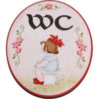 Antique door signs - birch plywood (German) - 18 ×...