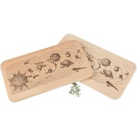 Schneidebrett FSC® Erle 22,5 x 12,5 x 1,2 cm - Unser...