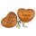 Wooden hand flatterer - Oiled cherry - Engraving: "Love to Go!"