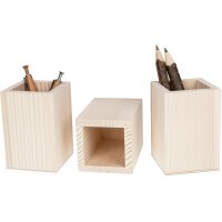 Stiftebox aus Fichtenholz mit 5C Digitaldruck –...