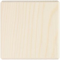 Holz Spardose Würfel 10 cm mit Metallschloss mit Ihrem Digitaldruck individualisiert bis 20 cm²