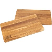 Customized cutting board made of oiled oak - 22.5 x 12.5...