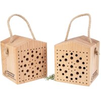 Insektenhotel Ahornholz – personalisiert -...