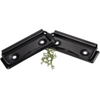 Klemmmechanik für Klemmbrett 70 mm Briefklemme Schwarz