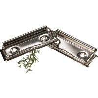 Klemmmechanik für Klemmbrett 70 mm Briefklemme Silber