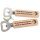 Bottle opener made of FSC® beech with print: With the pleasure of beer