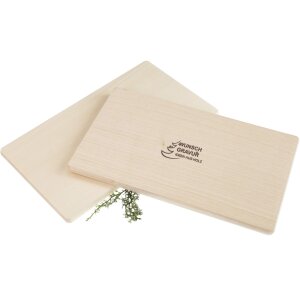 Frühstücksbrettchen aus FSC® Ahorn Holz 26 x 15 x 1,2 cm - mit individueller Lasergravur