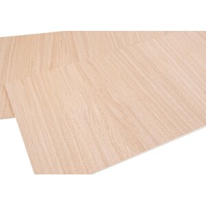 Holzplatte - Eiche Furnier FSC® A/B Qualität / MDF Kern - 4 mm 300 x 200 mm (+/-2 mm)