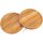 Round cutting board made of oiled oak - 25 x 2 cm
