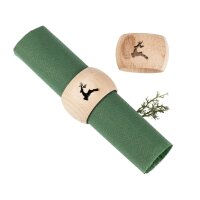 Holz Serviettenring aus FSC® Buchenholz 5 x 3 cm mit...