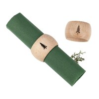 Holz Serviettenring aus FSC® Buchenholz 5 x 3 cm mit...