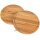 Round cutting board made of oiled oak - 30 x 2.1 cm