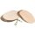 Tree slice with oval hazelnut bark - approx. 10 - 12 x 0.8 cm