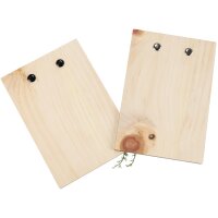 Natural Receipt Clipboard Made of Untreated Aromatic...