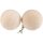 Wooden Massage Ball 10 cm – XXL Fascia Ball Made of Beech