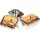 Edelstahl Lunchbox mit FSC® Kirsche geölt Schneidebrett "Bergsucht" Wandermotiv