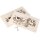 Frühstücksbrett Kinder FSC® Ahorn 26 x 15 x 1,2 cm - Bauernhof mit Tiere malbar