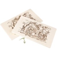 Frühstücksbrett Kinder FSC® Ahorn 26 x 15 x...