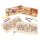 Frühstücksbrett Kinder FSC® Ahorn 26 x 15 x 1,2 cm - Baustelle & Bagger malbrett