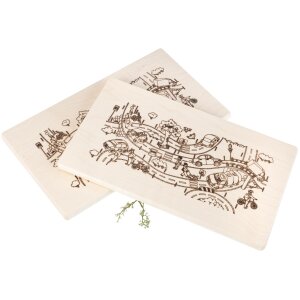 Kids Breakfast Board FSC® maple Traffic Design Colorable Sustainable Wood