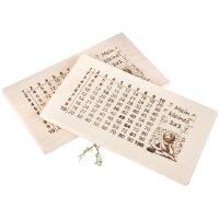 Cutting board FSC® maple 26 x 15 x 1,2 cm - 1 x 1...
