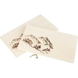 Frühstücksbrett FSC® Ahorn 26 x 15 x 1,2 cm - Alm Hütte
